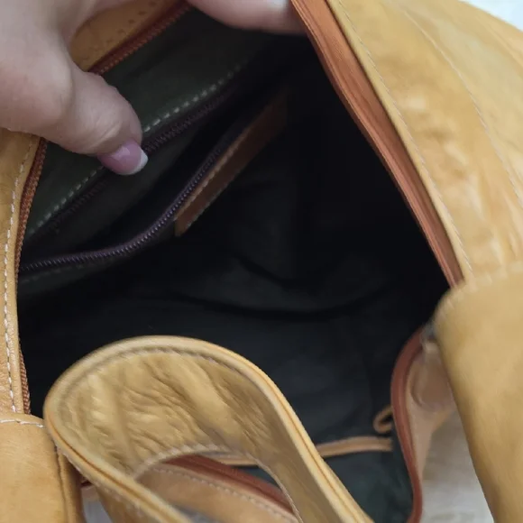 Chaos Leather Hobo Bag - Picture 9 of 10